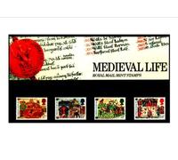 MEDIEVAL LIFE Domesday Book 1986 PRESENTATION PACK Royal Mail Mint British Collector Stamps in Presentation Pack * MNH * No. of Stamps: 4 *** Guaranteed Brand New, Well-Packaged, Gift-Wrapped Free