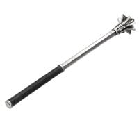 Medieval Mace Armor Medieval Crusader Battle Hammer Festival Props for Knight Warrior Costume, Silver, Standrad