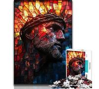 Medieval Majestic Knight Adult Puzzles 1000 Pieces,Help The Brain Exercise Addictive Toys to Cultivate Patience Parent-child Interaction (38x26cm)