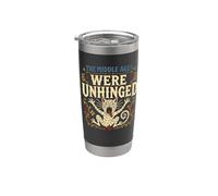 Medieval Marginalia Weird Medieval Manuscript Gift Stainless Steel Insulated Tumbler