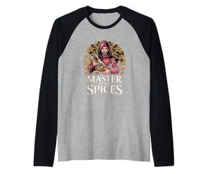 Medieval Master of The Spices Cooking Raglan Baseball Tee