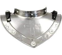 Medieval Metal Neck Armor Swordsaxe Plate Gorget Steel Knights Templar Crusader 18 G Rustic Vintage Home Decor Gifts