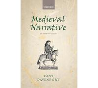 Medieval Narrative: An Introduction by Tony Davenport (English) Paperback Book