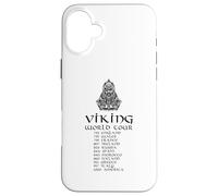 Medieval Nordic History - Viking World Tour - Norse God Odin Case for iPhone 16 Plus