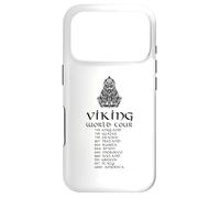 Medieval Nordic History - Viking World Tour - Norse God Odin Case for iPhone 17 Pro