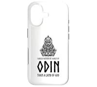 Medieval Norse Mythology - A Wolf Of Odin - Viking Religion Case for iPhone 17