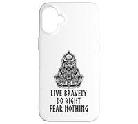 Medieval Norse Mythology - Motivational Viking - Odin Case for iPhone 16 Plus