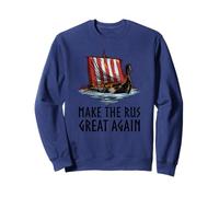 Medieval Norse Viking History - Make The Rus Great Again Sweatshirt