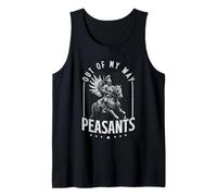 Medieval Out of My Way Peasants Knight Tank Top