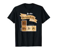 Medieval Periodic Table - Ye Olde Periodic Table T-Shirt