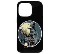 Medieval Plaque Doctor Moonlit Skull Lantern Case for iPhone 13 Pro