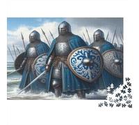 Medieval Portraits,Puzzles Gemusterte Nachhaltige Puzzles Für Erwachsene Hochwertige Holzspielpuzzles 1000pcs (75x50cm)