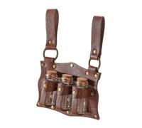 Medieval Potion Holder Cork Potion Bottle Cosplay Accessories Historical Belt for Renaissances and Fantasy Role Playing