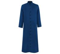 Medieval Priest Men's Clothing, Large Sizes Jackets Men's Long, Vintage Coat Renaissance Frock Coat Victorian Gothic Clothing Medieval Palace Long Coat Halloween Costumes Carnival Party