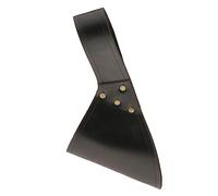 Medieval Rapier Sword Frog Scabbard Leather Sheath for Knight Vikings Pirate Black, 25x12.6 cm