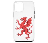 Medieval Red Dragon Rampant Wales Heraldic Mythical Case for iPhone 12/12 Pro