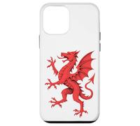 Medieval Red Dragon Rampant Wales Heraldic Mythical Case for iPhone 12 mini
