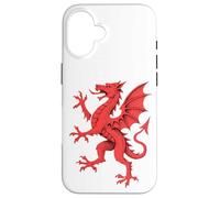 Medieval Red Dragon Rampant Wales Heraldic Mythical Case for iPhone 16
