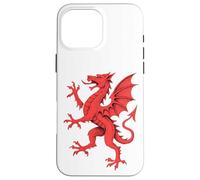 Medieval Red Dragon Rampant Wales Heraldic Mythical Case for iPhone 16 Pro Max