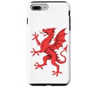Medieval Red Dragon Rampant Wales Heraldic Mythical Case for iPhone 7 Plus/8 Plus