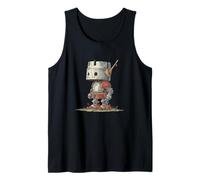 Medieval Robot Costume for Smart Knights and Robots Tank Top