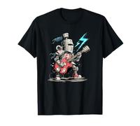 Medieval Rockstar Costume for Knights and Guitar Lovers T-Shirt