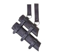 Medieval Scam - Leather Holder, Cosplay Strap Hole Case | Renaissance Knight Sheath, LARP Bag, Fantasy Harness, In Co Equipment