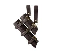 Medieval Sheath - Adjustable Artificial Leather Scabbard, Wide Application Daggers Carrier, Secure Costume Holsters Wide Application Scope | Frog Holsters for Knight Assassin Warriors Pirate