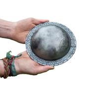 Medieval Shield Boss for Shield Reconstruction, LARP Reconstruction, Steel Shield Boss, Antique Black, 7 Inch