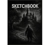 Medieval Sketch Book - Vintage Inspired Drawing and Sketching Journal for Artists, Premium Art Notebook with Medieval Aesthetic Design