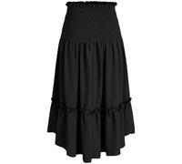 Medieval Skirt Women's Long Gothic Maxi Skirt Women's High Waist Costume Skirt with Ruffles Victorian Pleated Skirt Vintage Long Pleated Skirt Elegant A-line Skirts Festive Clothing for Halloween