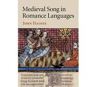 Medieval Song in Romance Languages – Cambridge University Press