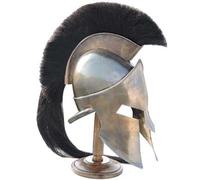 Medieval Spartan Helmet King Leonidas Spatan 300 helmet Replica - Silver Role Play Helmet