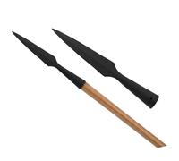 Medieval Spear Head Hand Forged from Carbon Steel Functional Viking Spearhead Combat Battle Ready Armor Hunting Lozenge Throwing Spearhead LARP SCA, Polished, 11.5 Inches