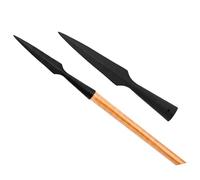 Medieval Spear Head Hand Forged from Carbon Steel Functional Viking Spearhead Combat Battle Ready Armor Hunting Lozenge Throwing Spearhead LARP SCA, Polished, 11.5 Inches