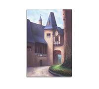 Medieval Style Art Poster Poster Decorative Painting Canvas Wall Posters And Art Picture Print Modern Family Bedroom Decor Posters 16x24inch(40x60cm)