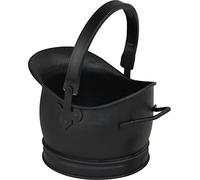 Medieval Style Sallet Helmet Coal Hod Fireplace Tools Housewarming (Small 23x29x22cm)