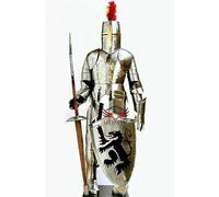 Medieval Suit of Armor Knight Templar Body Armor Combat Full Armour Costume Werarable Cosplay Role Play Halloween