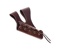 Medieval Sword Dagger Frog Scabbard Vintage for Knight Pirate Stage Brown, Dark Brown, 16.5x8 cm