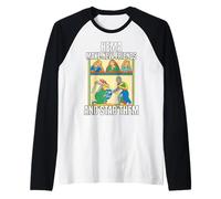 Medieval Sword Fighting Traditions and tournaments Hema Raglan Baseball Tee