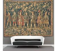Medieval Tapestry Figure Painting Tapestry,knight Wall Hanging,Wall Art for Bedroom Aesthetic Home Decoration for Living Roombedroom 70cmx100cm