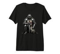Medieval Templar Knight & Holy Crusader Warrior Premium T-Shirt
