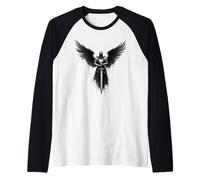 Medieval Templar Knight & Holy Crusader Warrior Raglan Baseball Tee