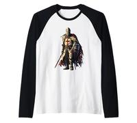 Medieval Templar Knight & Holy Crusader Warrior Raglan Baseball Tee