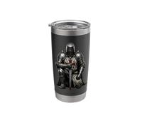 Medieval Templar Knight & Holy Crusader Warrior Stainless Steel Insulated Tumbler