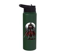 Medieval Templar Knight & Holy Crusader Warrior Stainless Steel Insulated Water Bottle