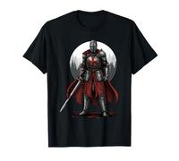 Medieval Templar Knight & Holy Crusader Warrior T-Shirt