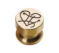 Medieval Traditional Twelve Series Wax Seal Stamp Brass Head Wooden Handle Stamps For Card/Envelope/Gift Lacquer Seal