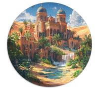 Medieval Tribes Rätsel Für Erwachsene |Exotic Architecture| Familienspaß-Puzzles 1000pcs (67.5x67.5cm) Erwachsene
