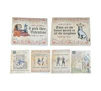 Medieval Valentine's Cards, 6pcs Set Vintage Manuscript Style Humorous Romance Cards, Valentine Meme Card With Envelopes For Medieval Art Enthusiast Wedding Engagement Valentines Day